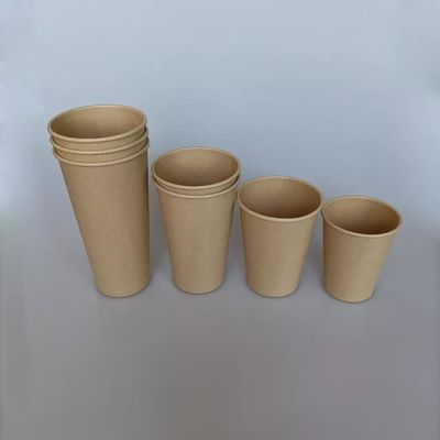 Tazas de papel disponibles reciclables apilables modificadas para requisitos particulares de la sopa de la impresión en offset del helado