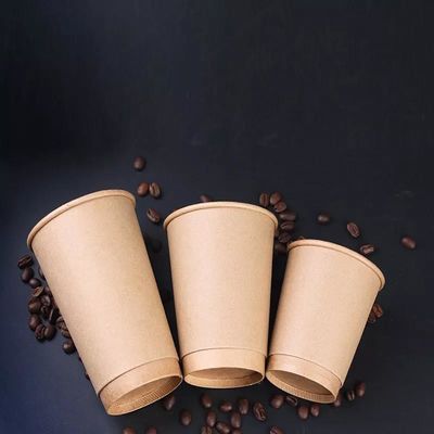 fábrica 28oz espesada imprimiendo a Logo Advertising Disposable Paper Cups