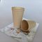 Bebida caliente Flexo de las especificaciones opcionales que imprime las tazas biodegradables de papel de Kraft