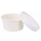 Cuencos de sopa de papel disponibles apilables reciclables de encargo de la categoría alimenticia 750ml