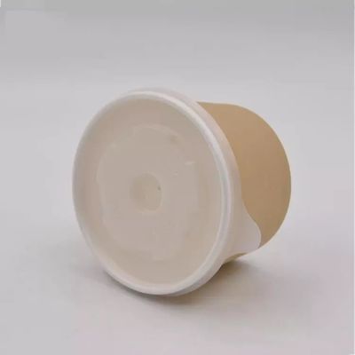Los envases calientes disponibles de la sopa del acondicionamiento de los alimentos de la microonda imprimible aislaron el cuenco de papel disponible para llevar