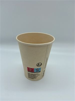 PLA de un sólo recinto disponible 8oz que cubre las tazas de papel dringking calientes del café caliente