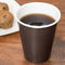 El café express de la taza de café del Libro Blanco ahueca las tazas de papel disponibles reciclables frías del negro 26oz de la bebida de Drinki de la bebida caliente/fría