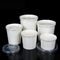 Envases de un sólo recinto de la sopa del Libro Blanco de los envases disponibles 300g Kraft de la sopa con la tapa de los PP